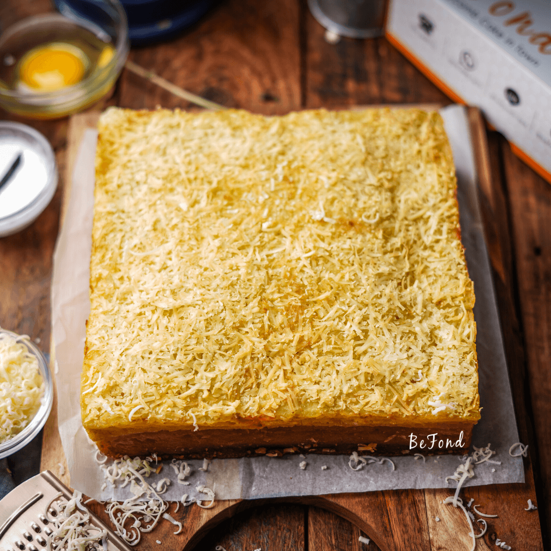 Bika Ambon Original Topping Keju