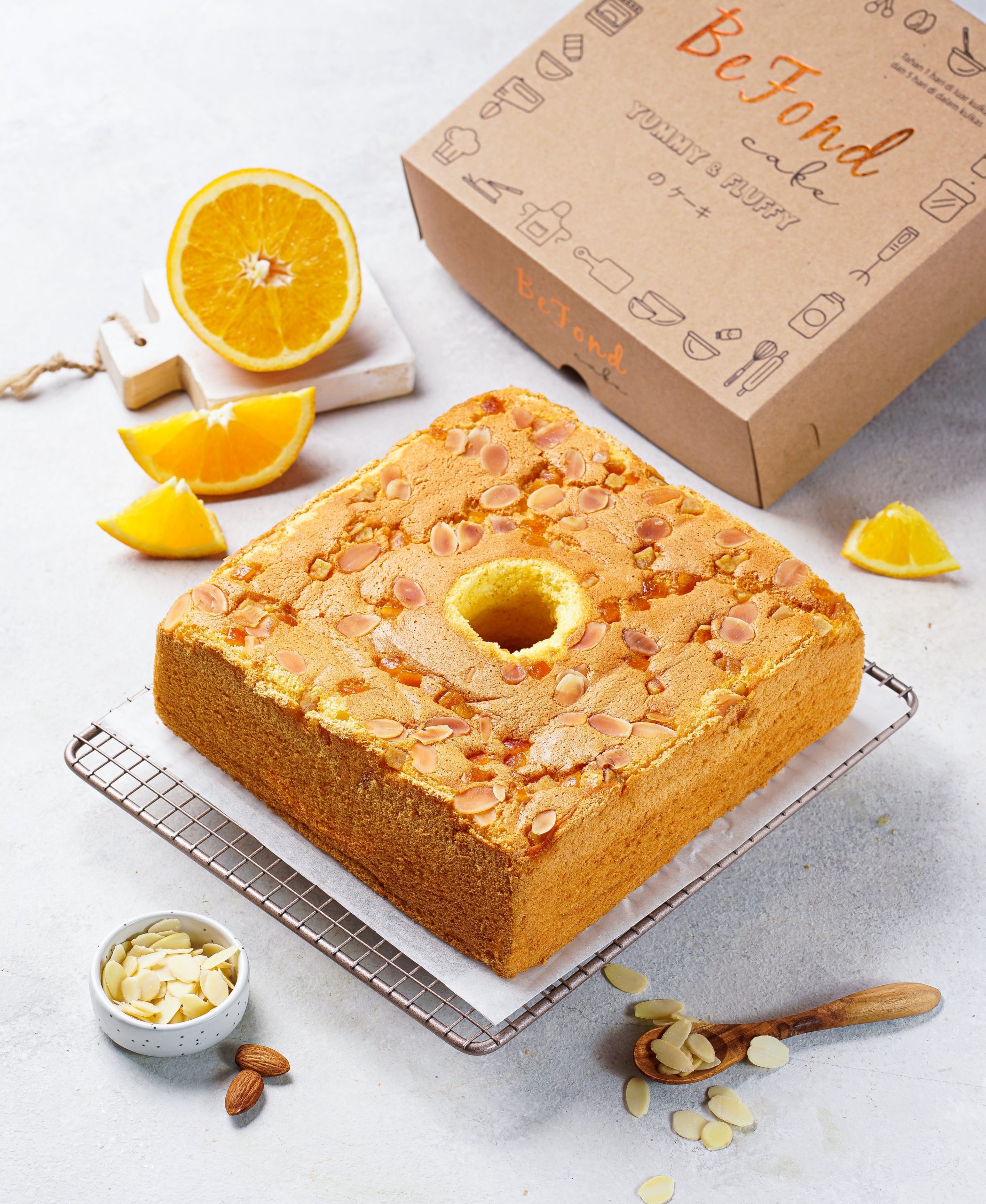 Sunkist Almond Cake